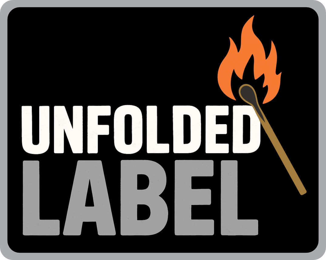 Unfolded Label