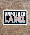 Unfolded Label OG Logo Vinyl Sticker Black