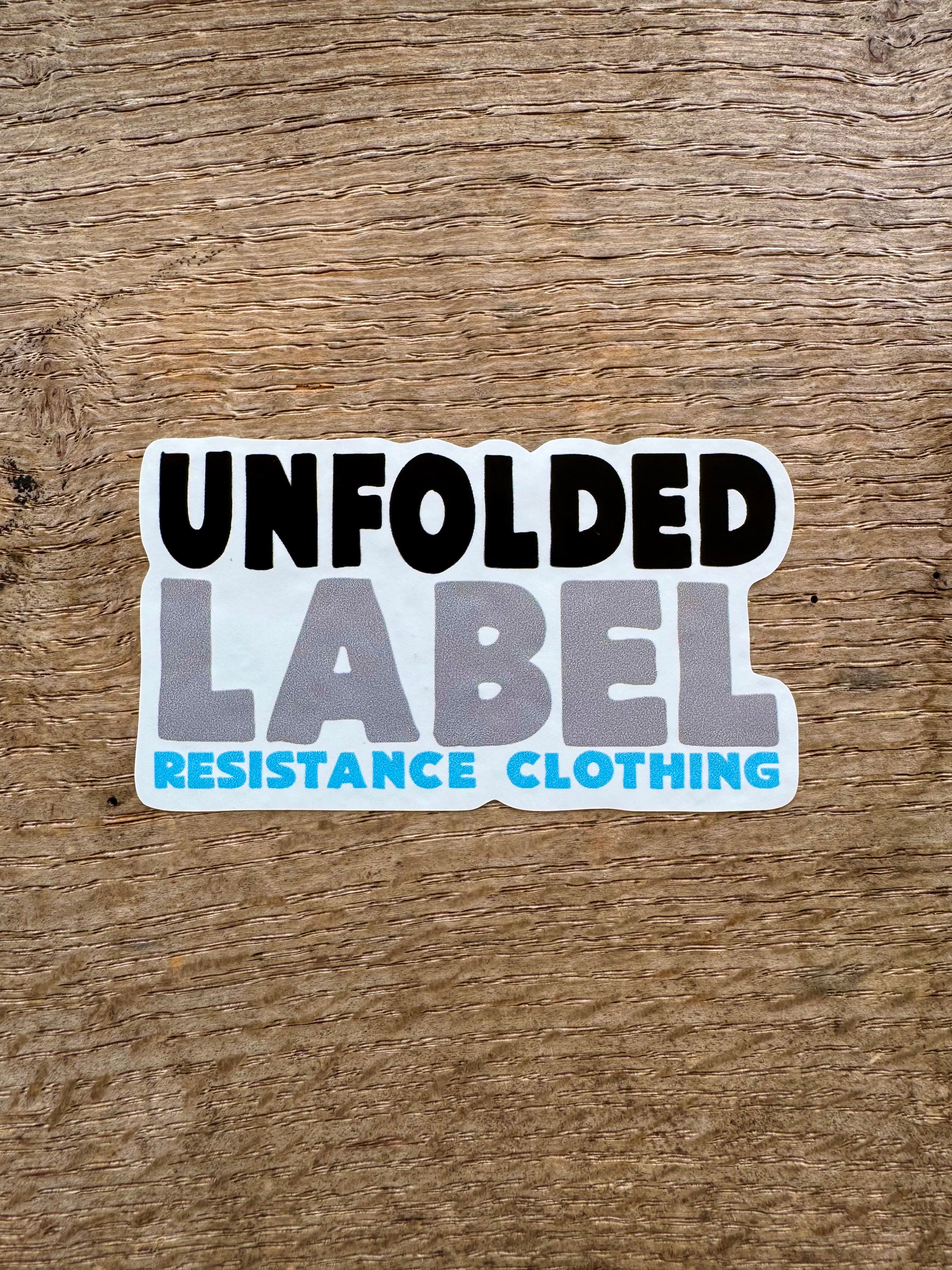 Unfolded Label OG Logo Vinyl Sticker