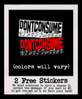DONTCONSUME 2 Free Stickers