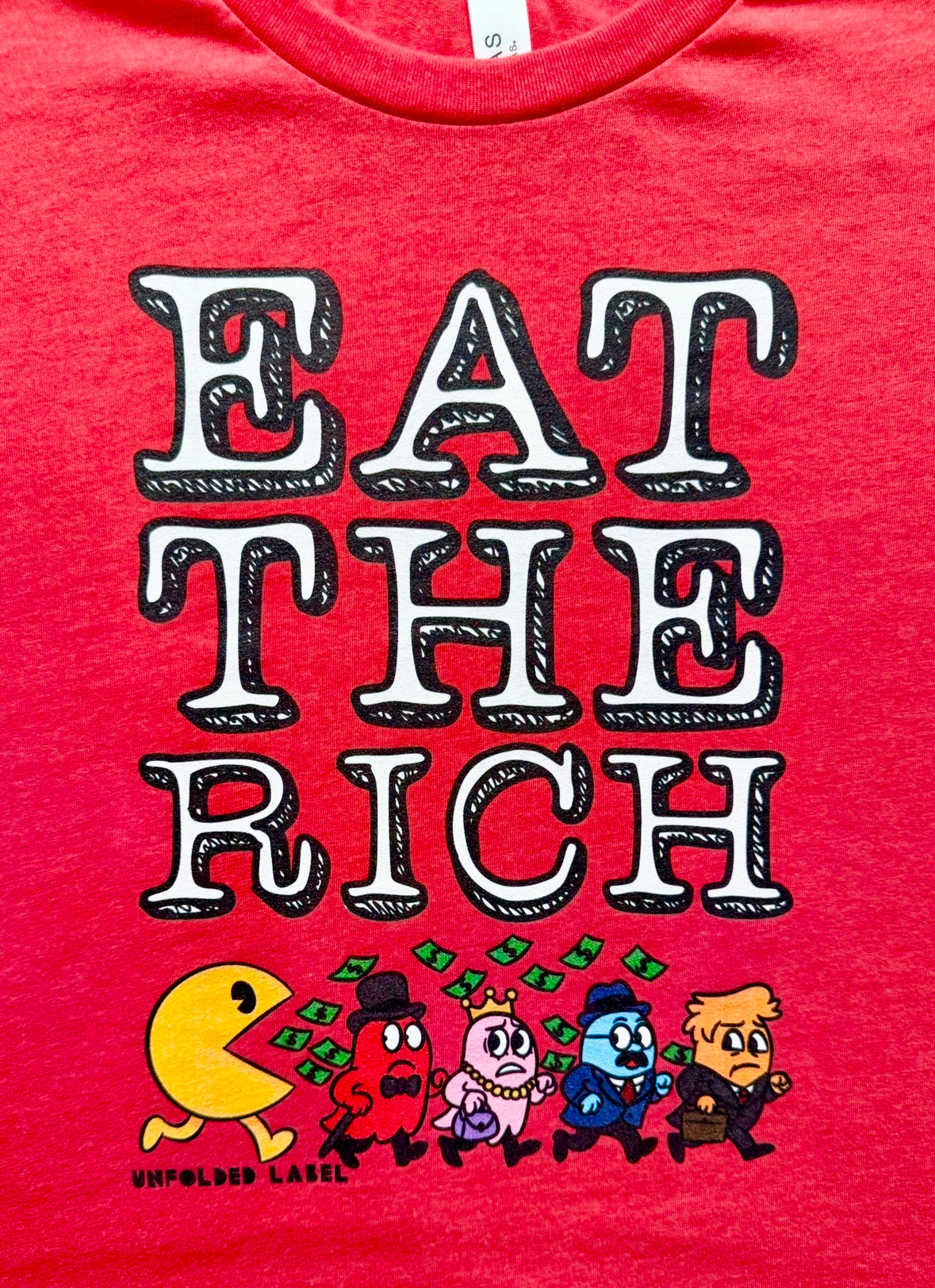 EAT THE RICH! Retro 8 Bit